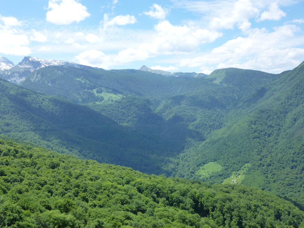 Les Chalets De La Foret D'Issaux Osse-en-Aspe Bagian luar foto